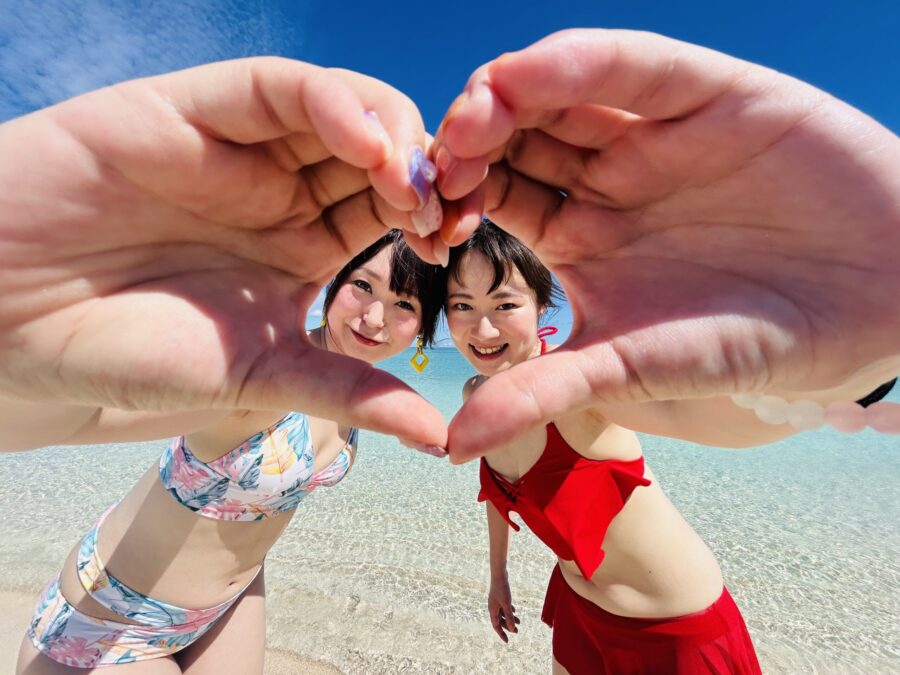 【久米島】☆即時確約☆一度は行くべき絶景『はての浜』上陸＆トロピカルシュノーケリングツアー＜嬉しい送迎付き＞楽しみ方は自由自在♪（No.802）