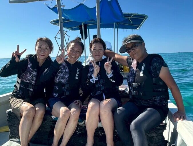 久米島　シュノーケリング