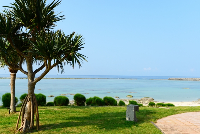 久米島　ビーチ